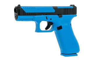 Blue Label GLOCK 45T training pistol features the MOS system and fires 9mm simulation rounds
